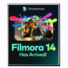 Wondershare Filmora 14 Video Editor PC – Lifetime License (1 Device)