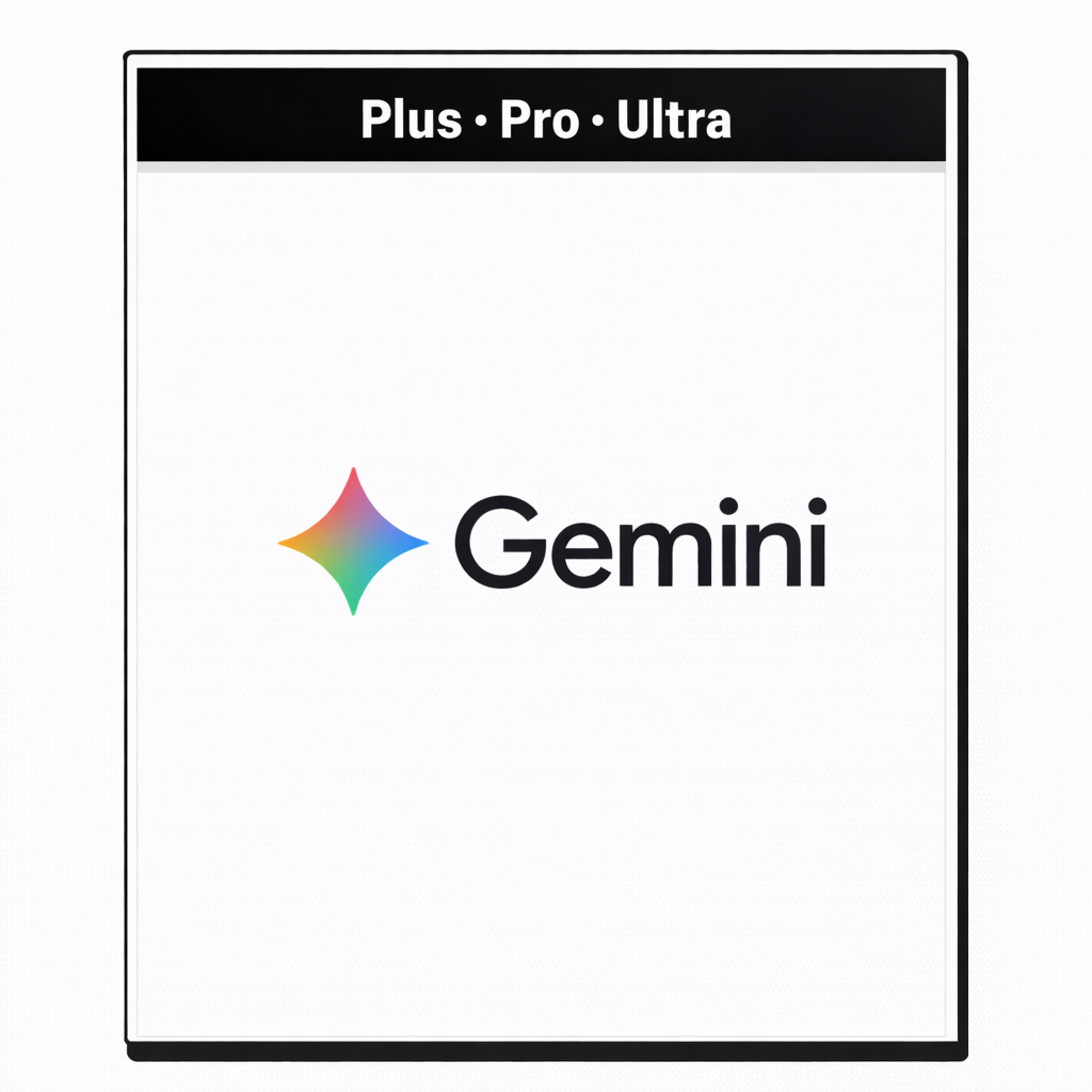 Gemini AI Plus, Pro & Ultra Subscription – Global Access